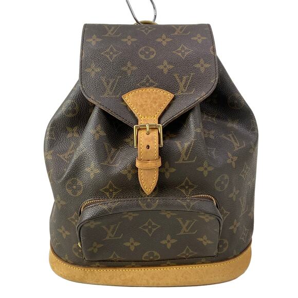 Louis Vuitton Montsouris MM Monogram Backpack M51136 Monogram Canvas Cowhide main image 13